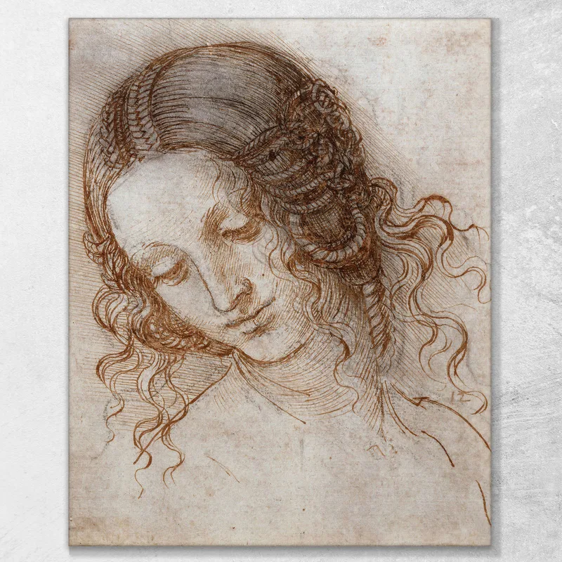 Kopf Von Leda Leonardo Da Vinci
