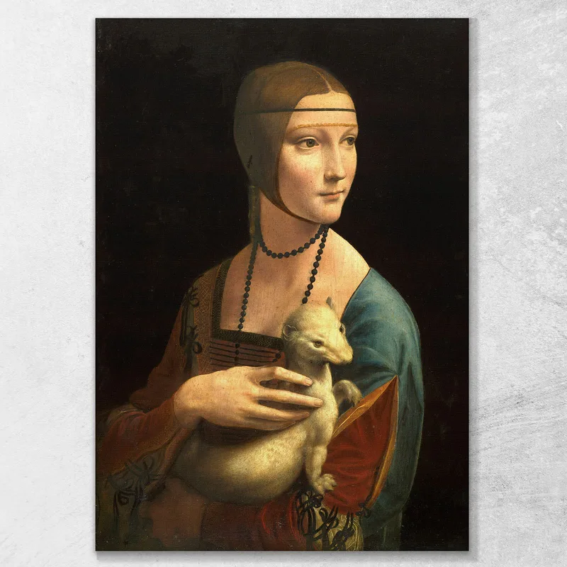 Lady With An Ermine Leonardo Da Vinci