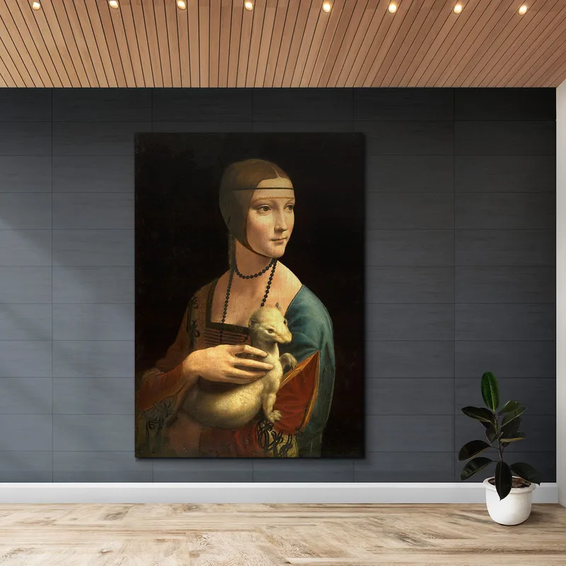 Lady With An Ermine Leonardo Da Vinci