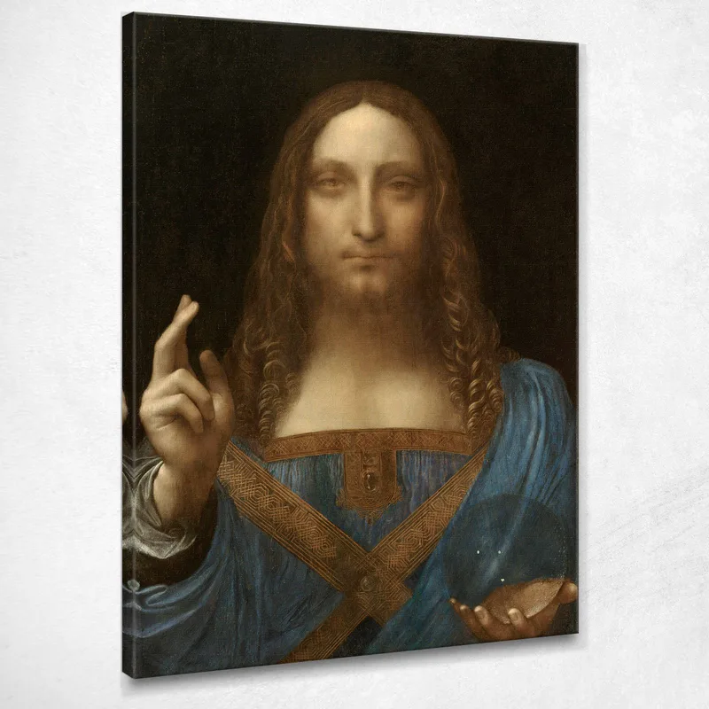 Savior Of The World Leonardo Da Vinci canvas print
