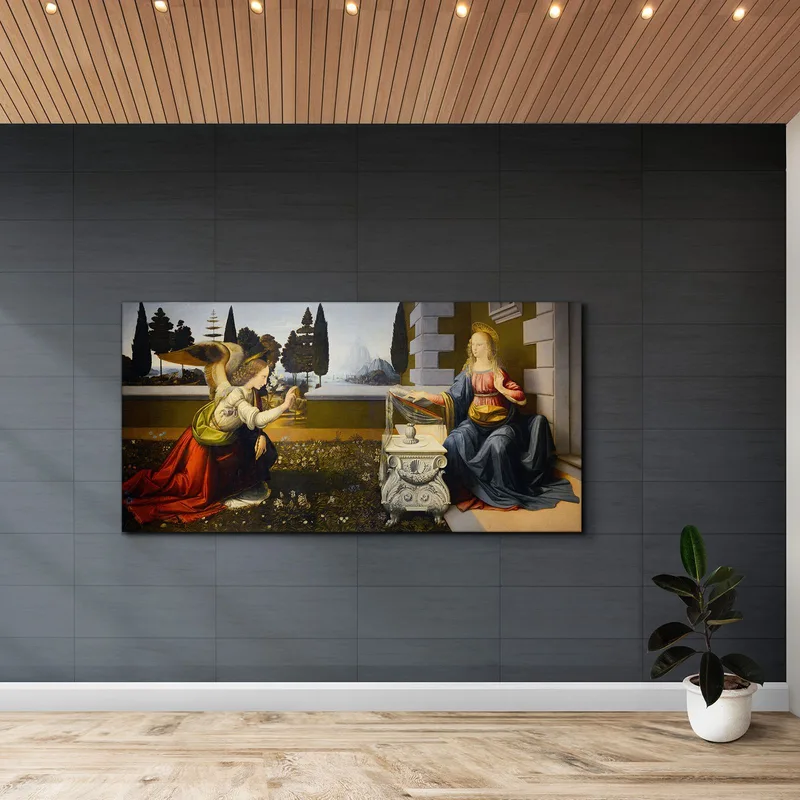 Annunciation Leonardo Da Vinci