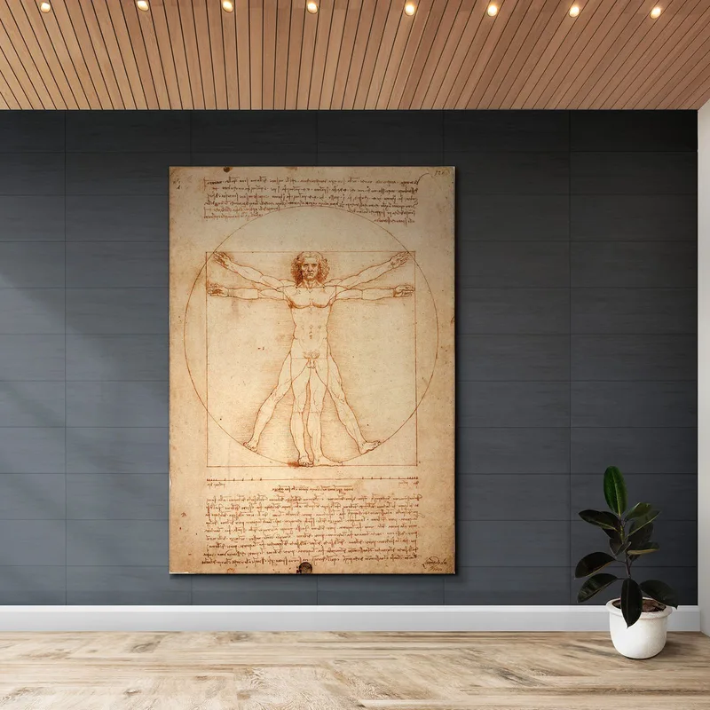 Vitruvian Man Leonardo Da Vinci