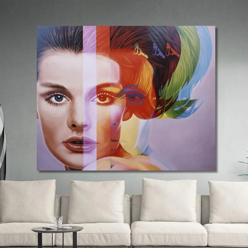 Pintura Abstracta Spectrum Gossip Girl Marfa