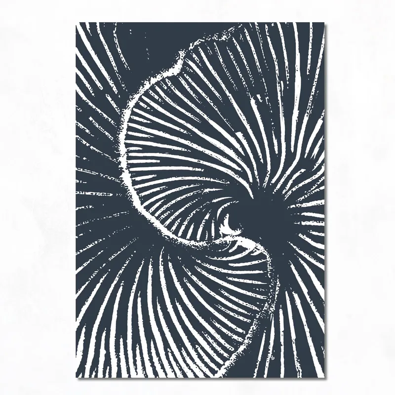 Vortice Nautilus Astratto quadro moderno su tela