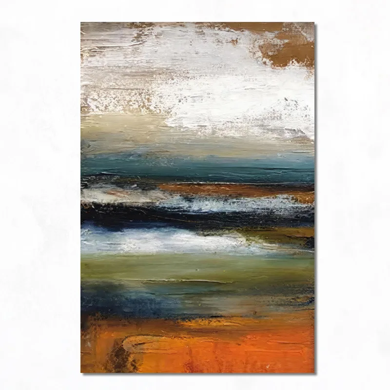 Vue Abstraite sur l'Océan tableau sur toile