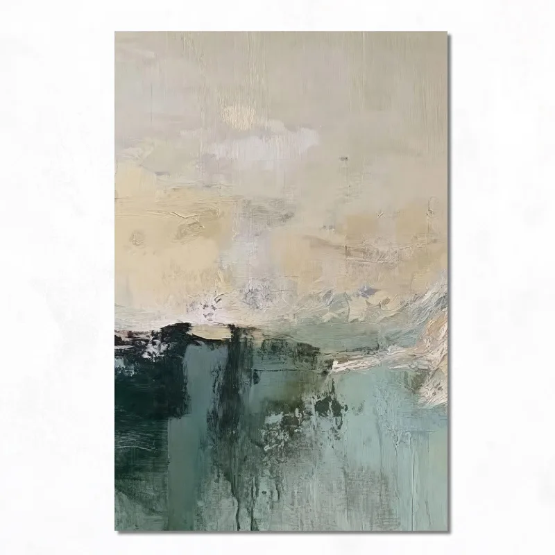 Paesaggio Costiero Astratto quadro moderno su tela