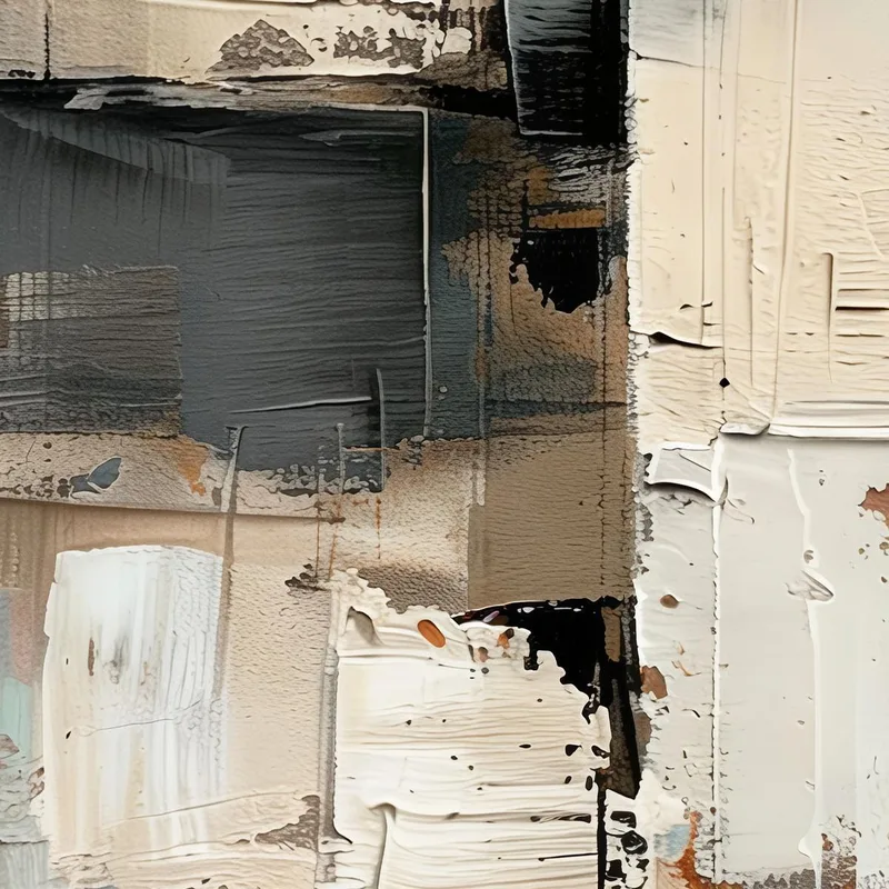 Canvas wall art abstract earth tones composition