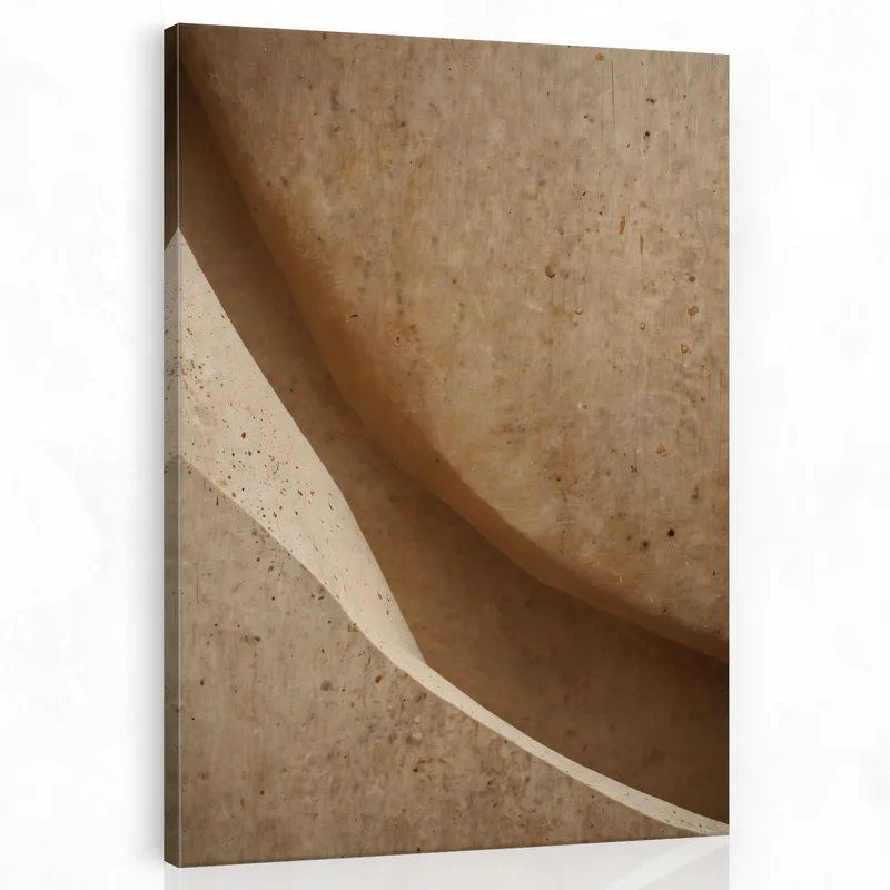 Modern canvas earthy abstract texture