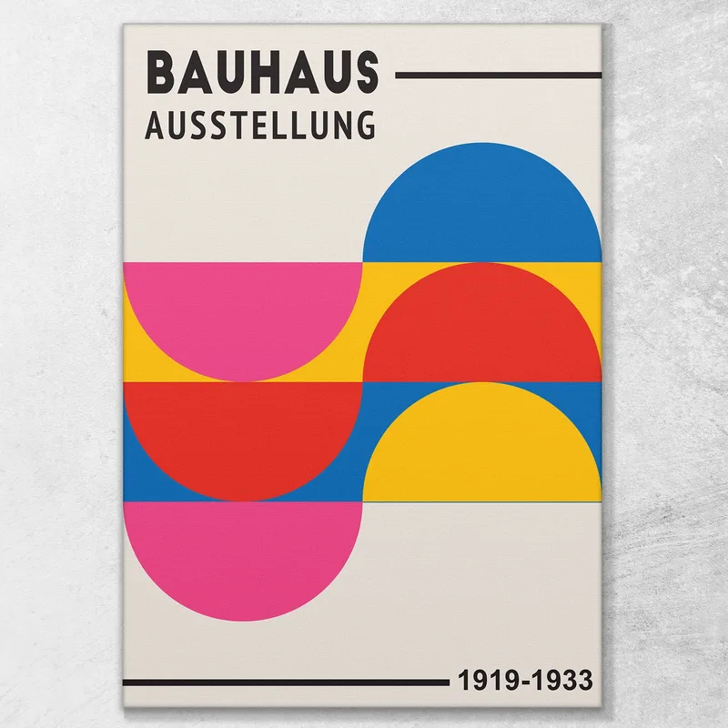 Bauhaus Dove Colorare La Pittura Bauhaus Style