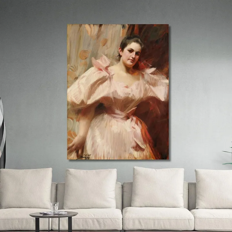 Frieda Schiff Anders Zorn quadro stampa su tela