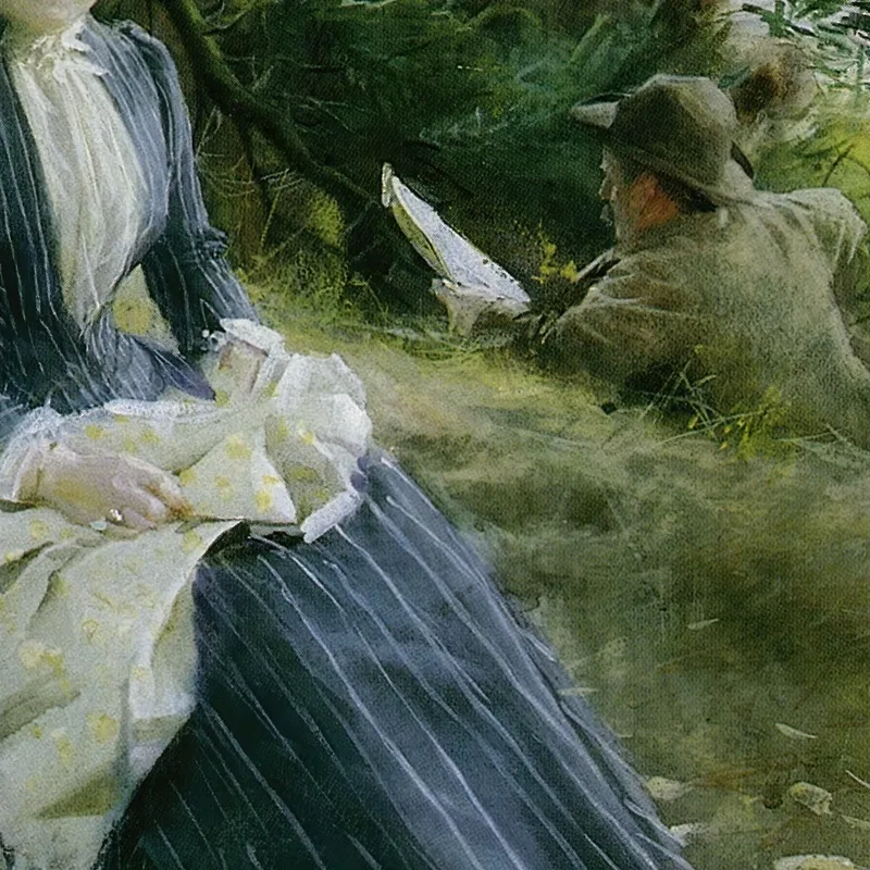 En Escocia Sra. Symons Anders Zorn