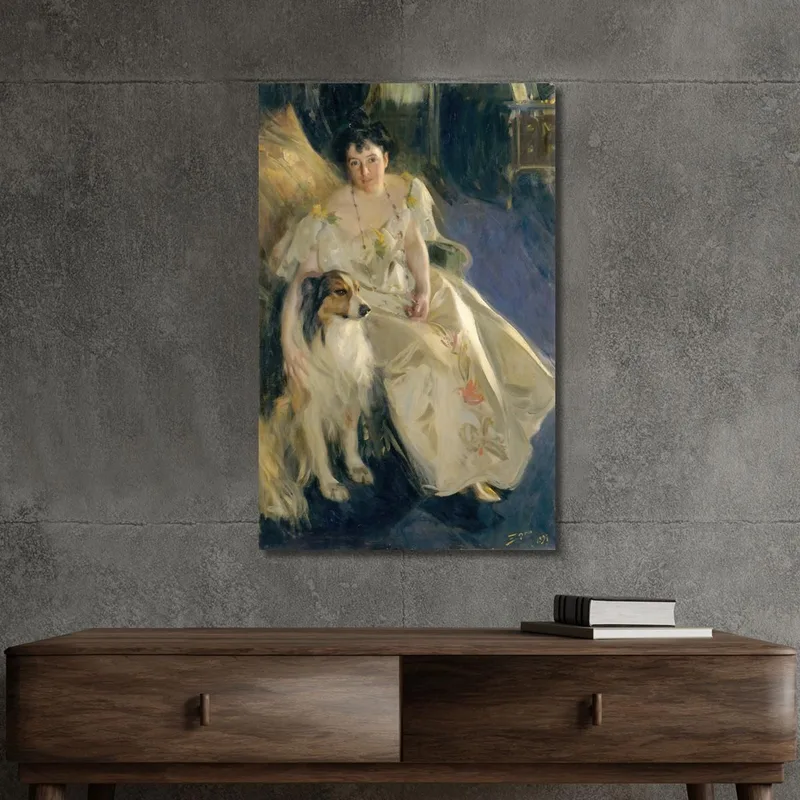 Frau Walter Rathbone Bacon Virginia Purdy Barker Anders Zorn