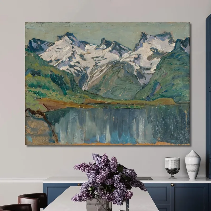 Un Lago Di Montagna. Studio Dalla Norvegia Settentrionale Anna Boberg