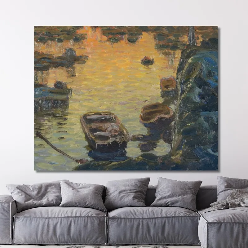 A Spring Night During The Fishing Season Anna Boberg