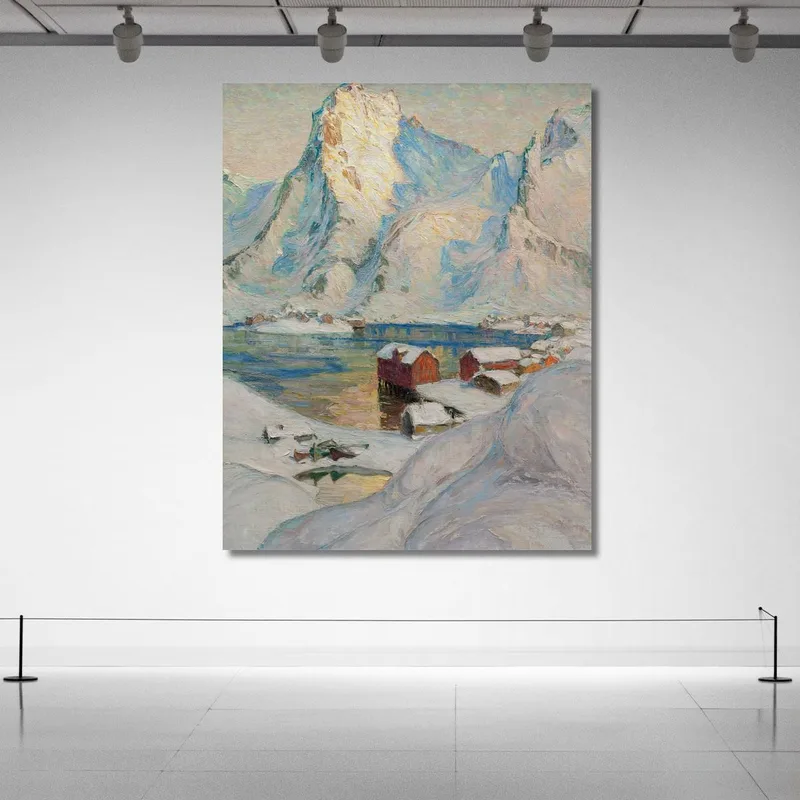 Una Giornata Di Primavera Artica. Studio Dalla Norvegia Settentrionale Anna Boberg