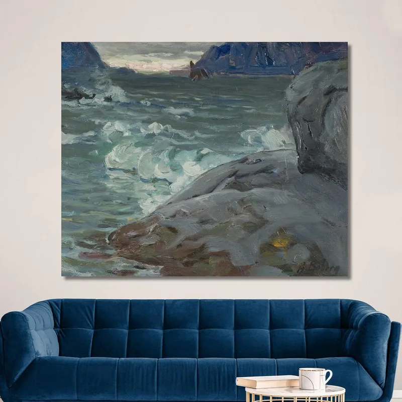Beach. Study From North Norway Anna Boberg