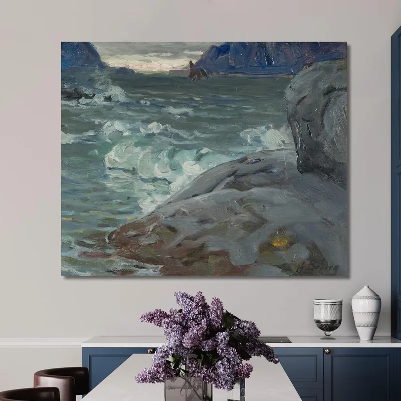 Beach. Study From North Norway Anna Boberg