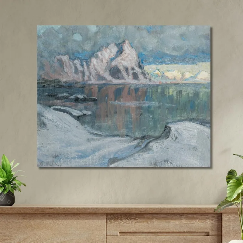 Barche Tra Le Montagne. Studio Da Lofoten Anna Boberg