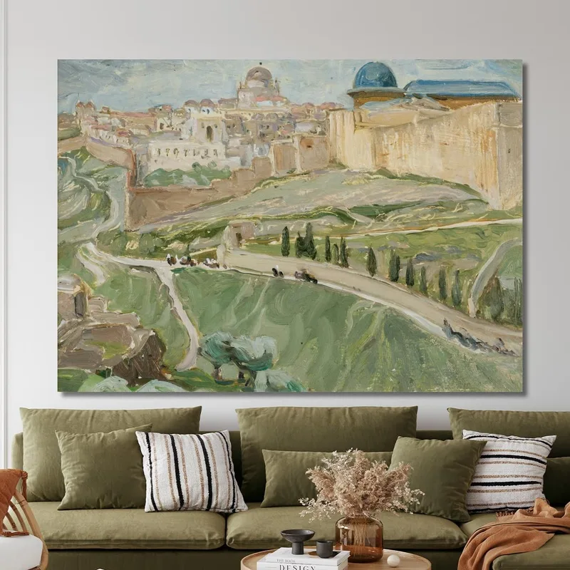 By Jerusalem. Anna Boberg