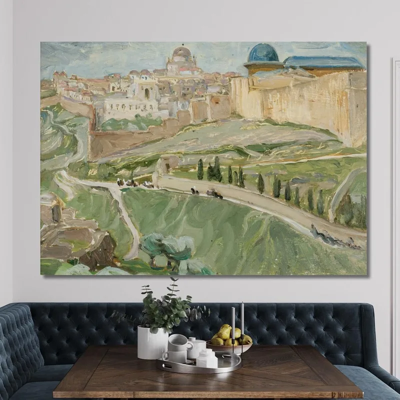 By Jerusalem. Anna Boberg