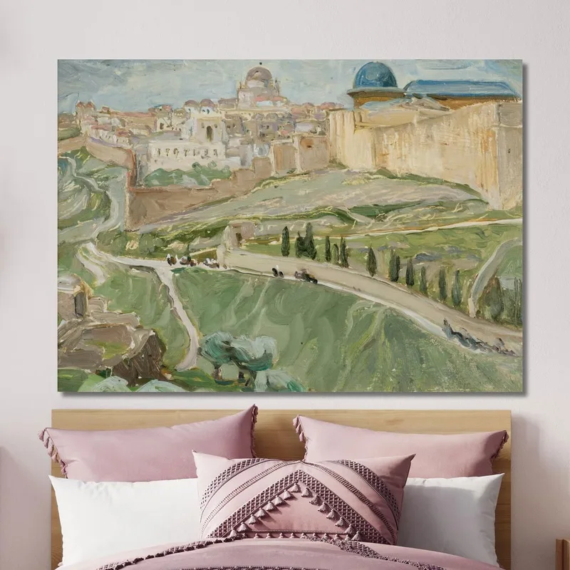 By Jerusalem. Anna Boberg