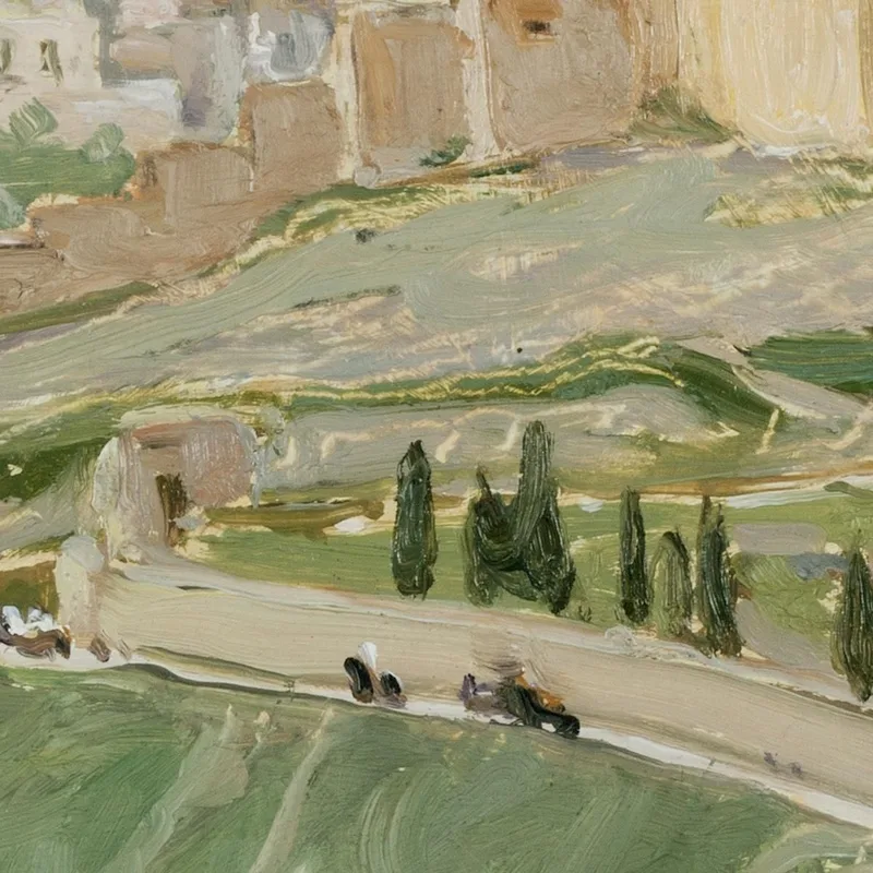 By Jerusalem. Anna Boberg
