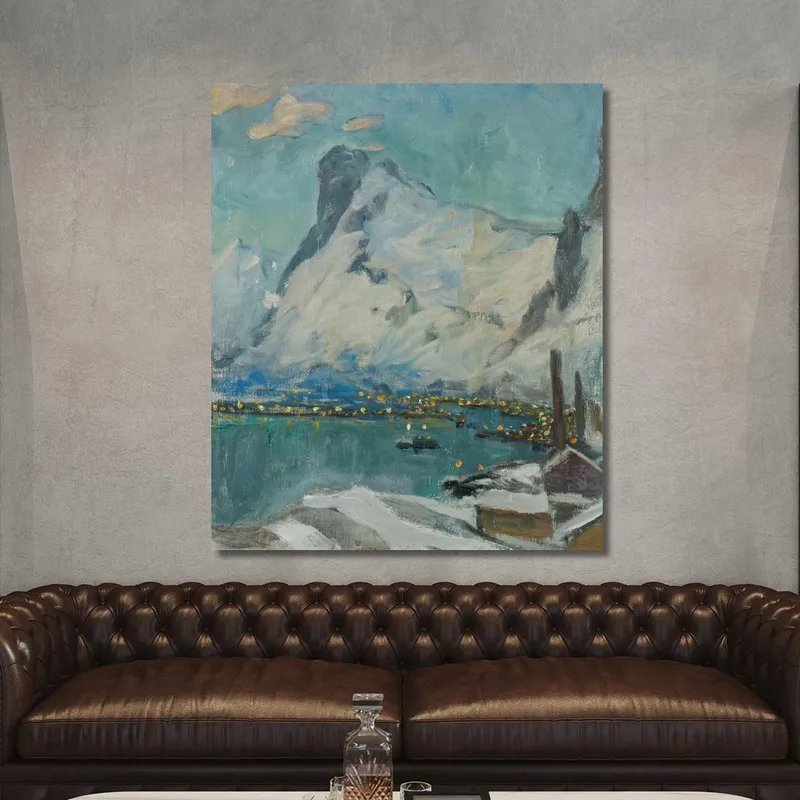 Lofoten Alla Luce Della Sera. Studio Anna Boberg