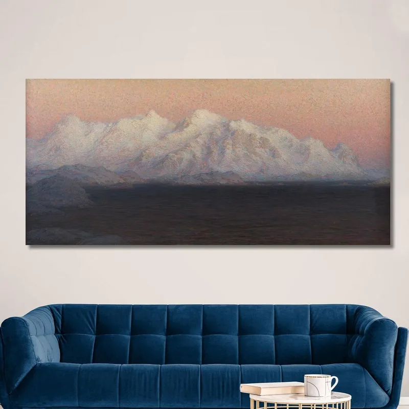 Les Montagnes. Étude Depuis Le Nord De La Norvège Anna Boberg