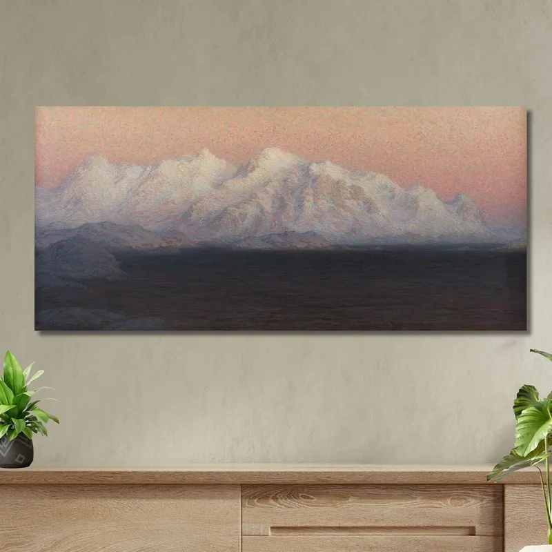 Les Montagnes. Étude Depuis Le Nord De La Norvège Anna Boberg