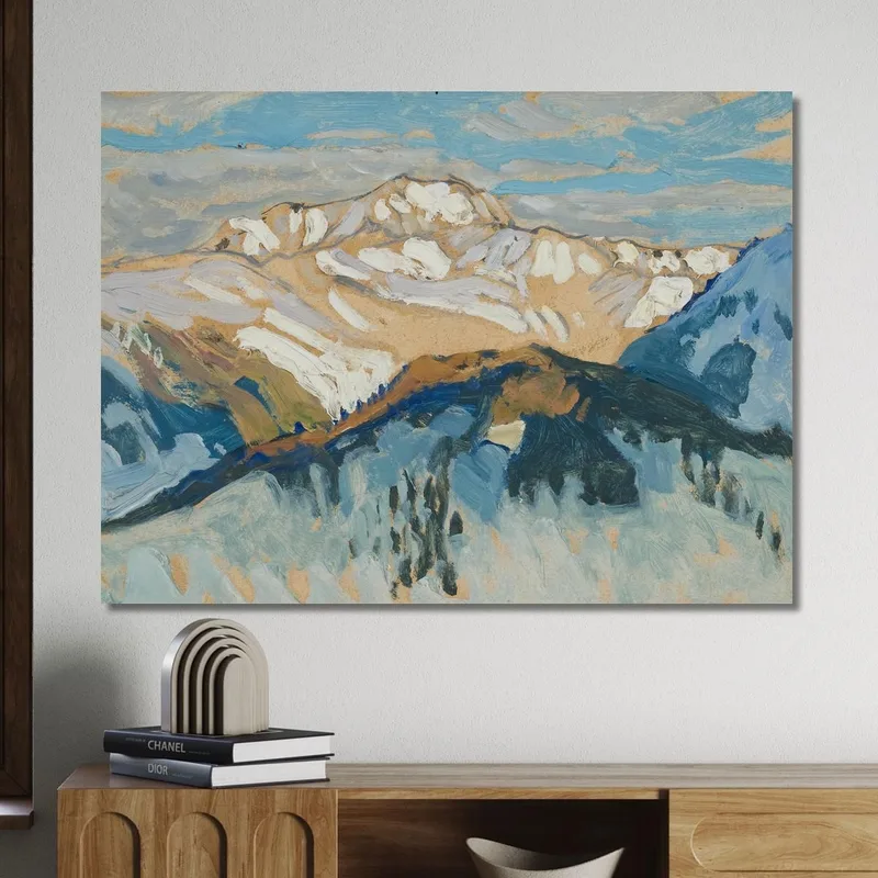 Montañas. Estudiar Desde Suiza Anna Boberg