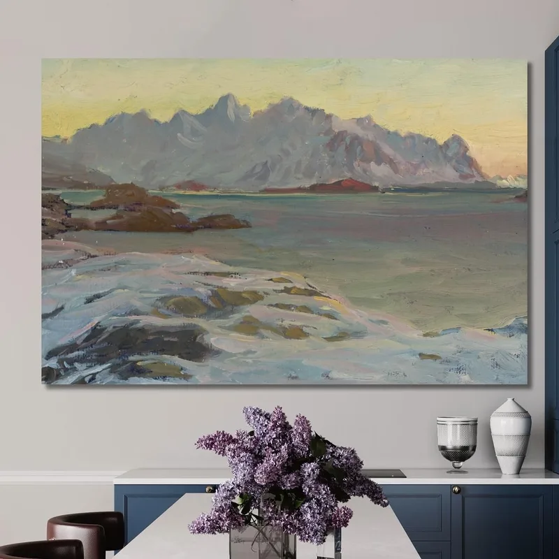 Les Montagnes. Étude Depuis Le Nord De La Norvège Anna Boberg