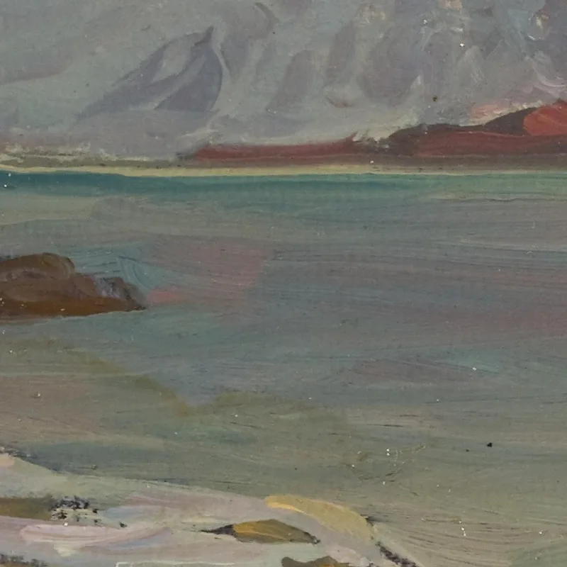 Les Montagnes. Étude Depuis Le Nord De La Norvège Anna Boberg