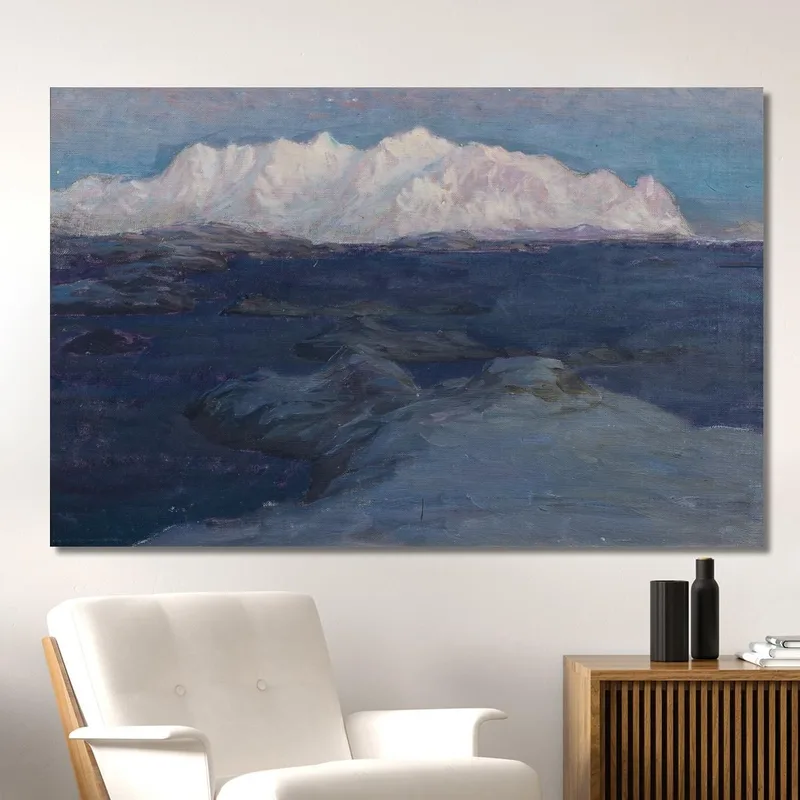 Nuit Au Magasin Molla. Étude Des Lofoten Anna Boberg