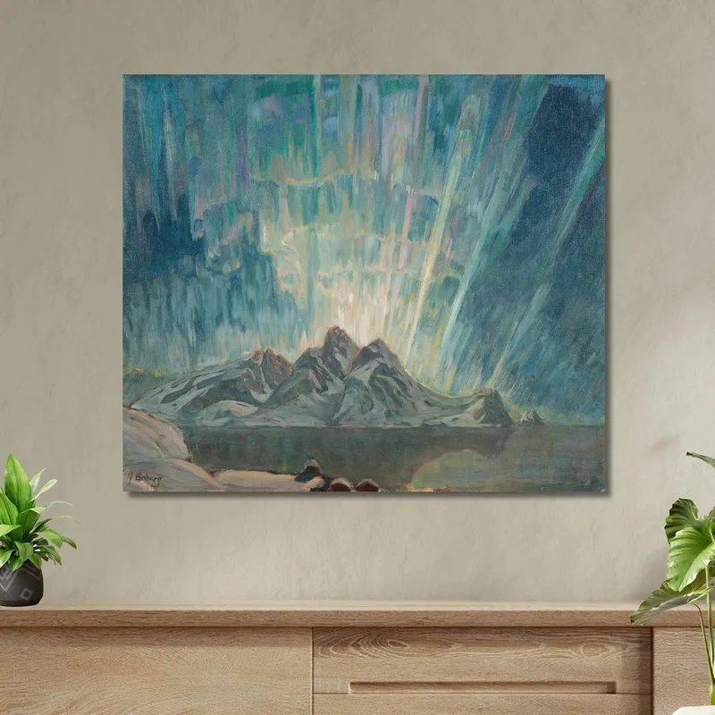 Aurora Boreale. Studio Dalla Norvegia Settentrionale Anna Boberg