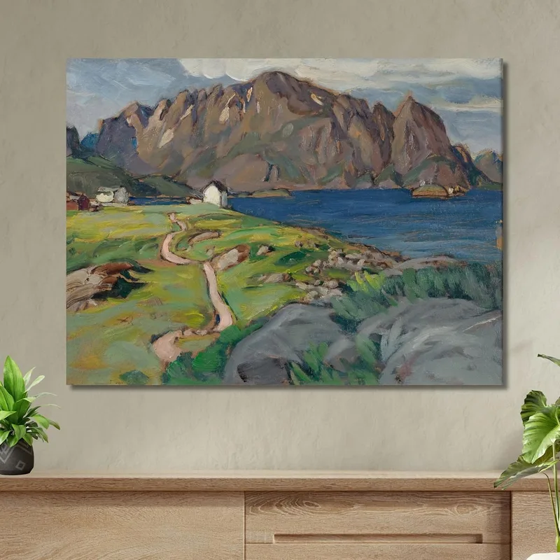 Magasin D'Été Molla. Étude Des Lofoten Anna Boberg