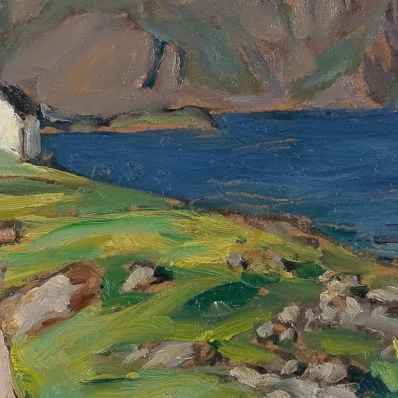 Magasin D'Été Molla. Étude Des Lofoten Anna Boberg