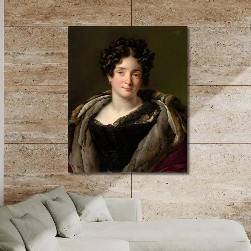 Madame Jacques-Louis-Étienne Reizet, Colette-Désirée-Thérèse Godefroy (1782–1850) Anne Louis Girodet-Trioson