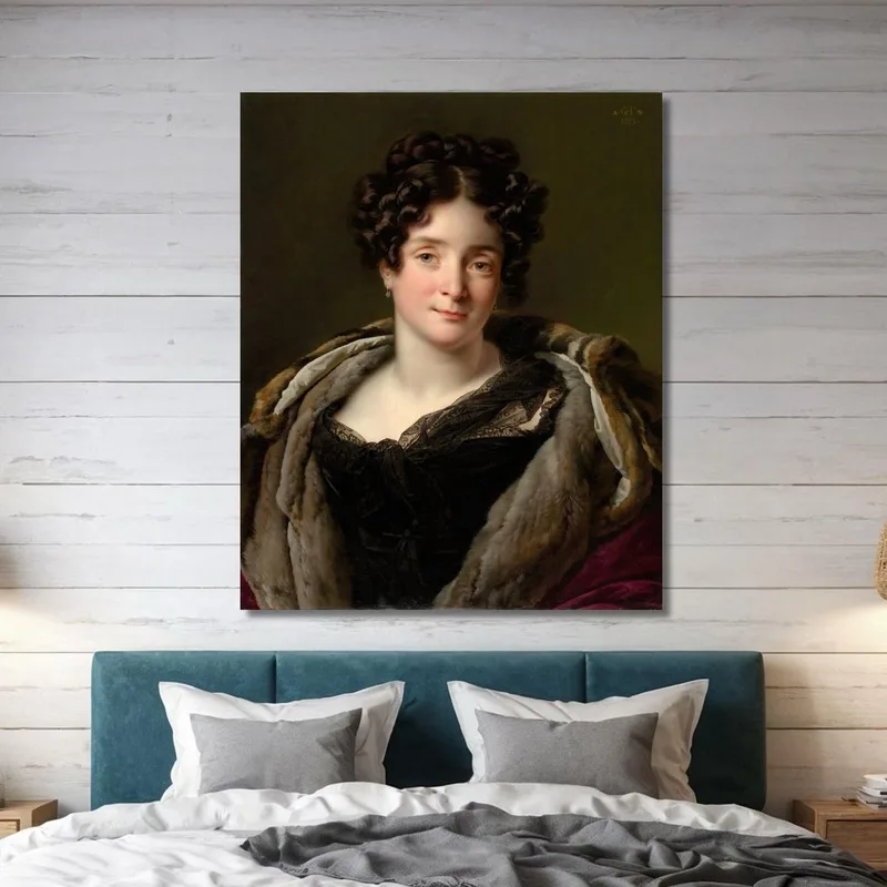 Madame Jacques-Louis-Étienne Reizet, Colette-Désirée-Thérèse Godefroy (1782–1850) Anne Louis Girodet-Trioson