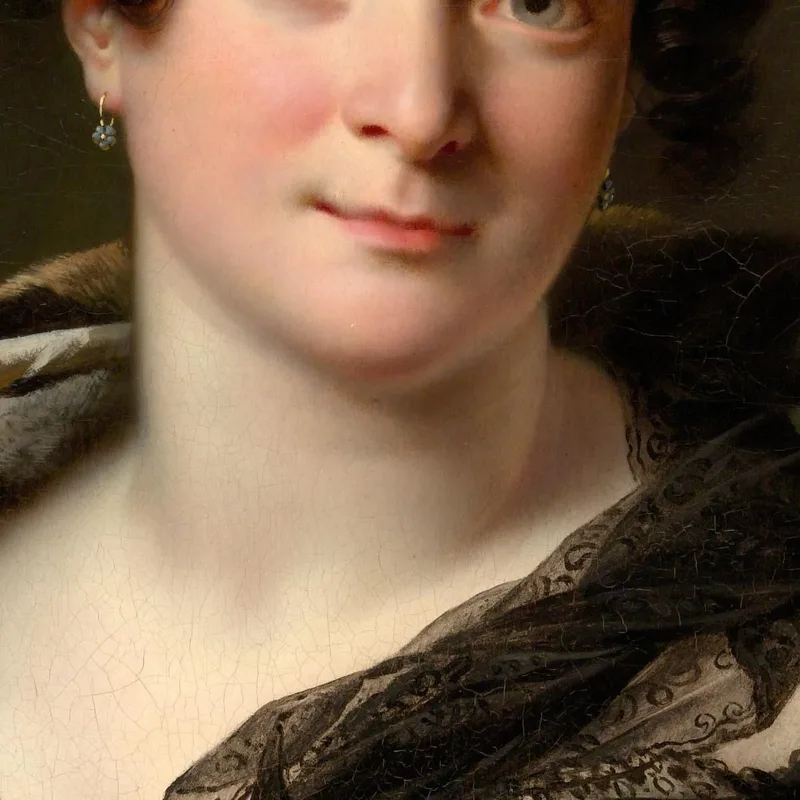 Madame Jacques-Louis-Étienne Reizet, Colette-Désirée-Thérèse Godefroy (1782–1850) Anne Louis Girodet-Trioson