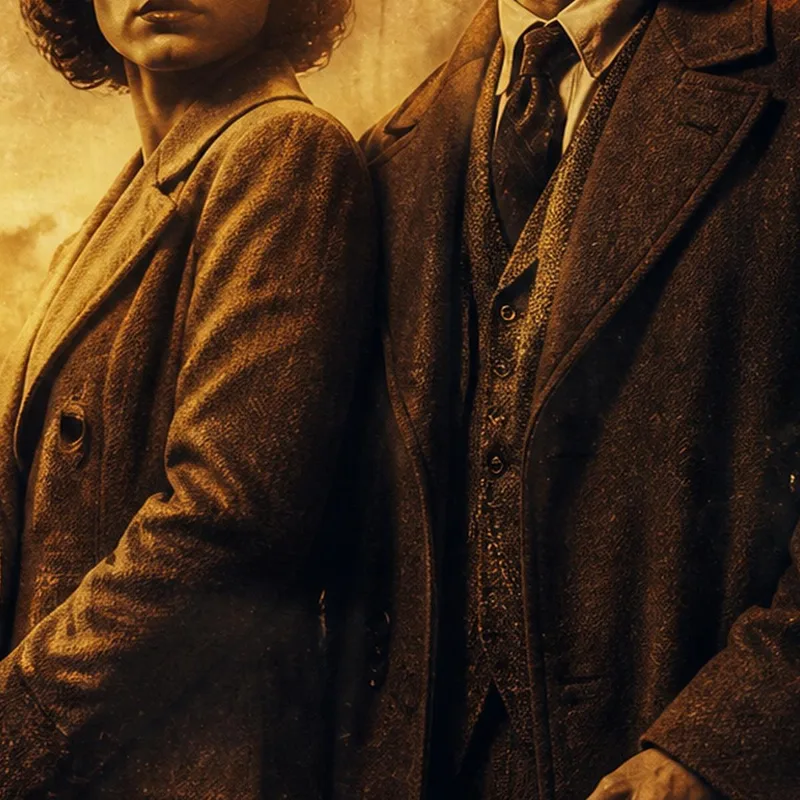 Toile artistique duo bonnie & clyde