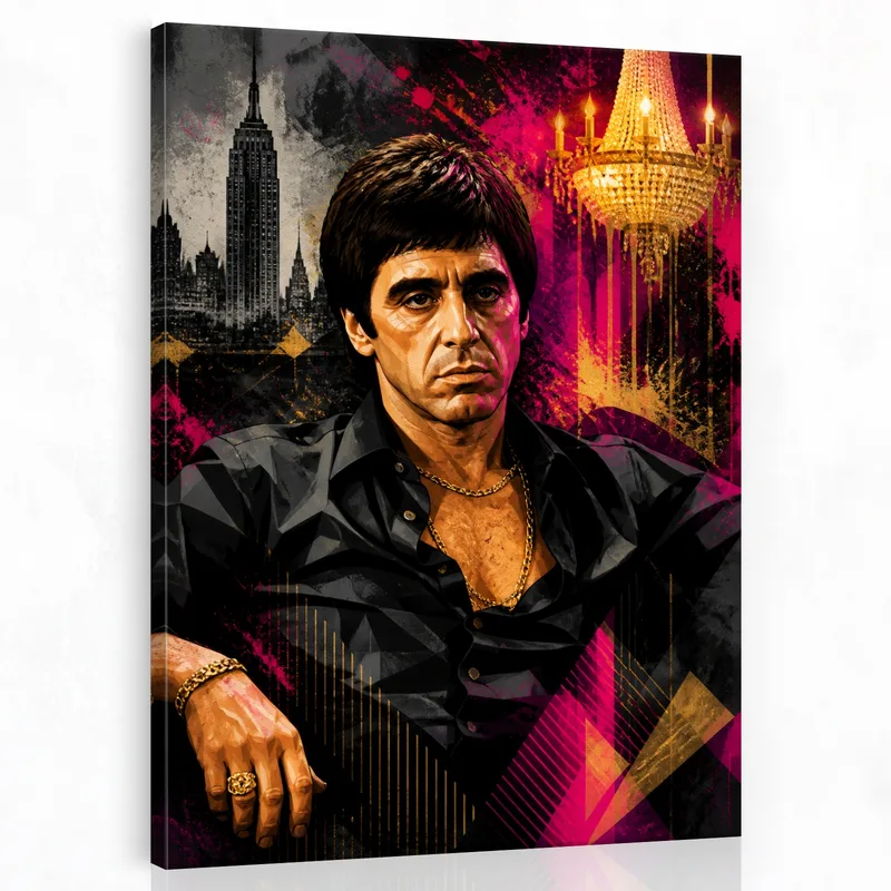 Leinwanddruck tony montana porträt
