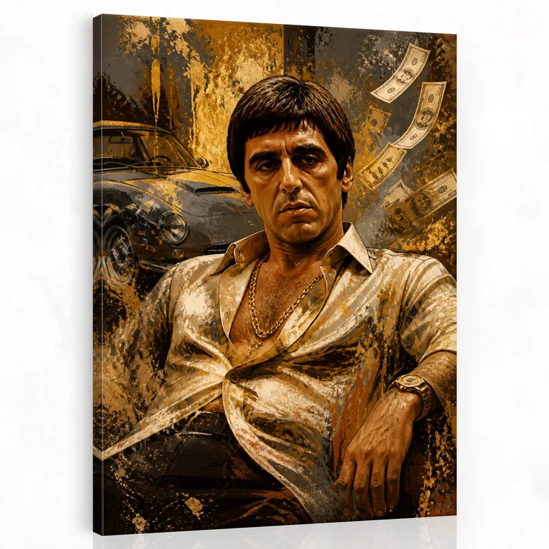 Kunstdruck scarface filmikone