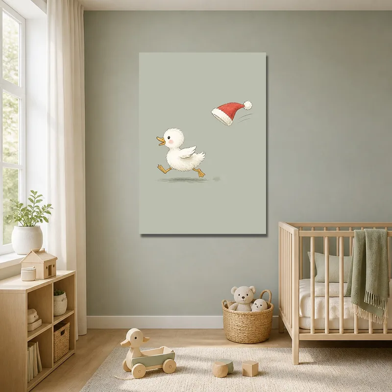 Anatra Giocosa quadro canvas