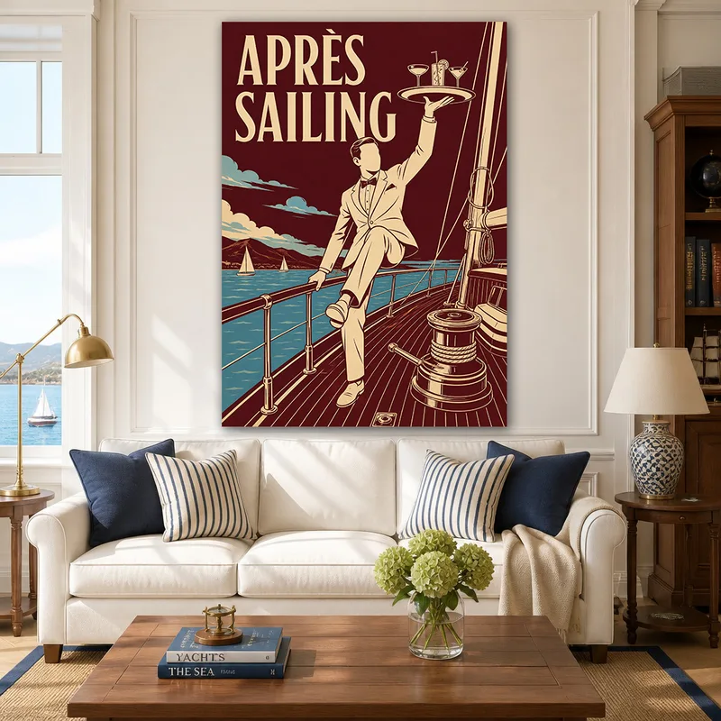 Arte Nautica Vintage quadro canvas