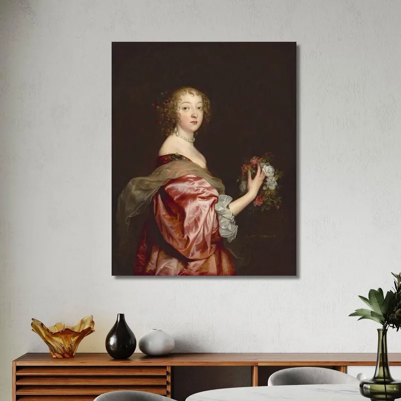 Catherine Howard Lady D'Aubigny Anthony van Dyck
