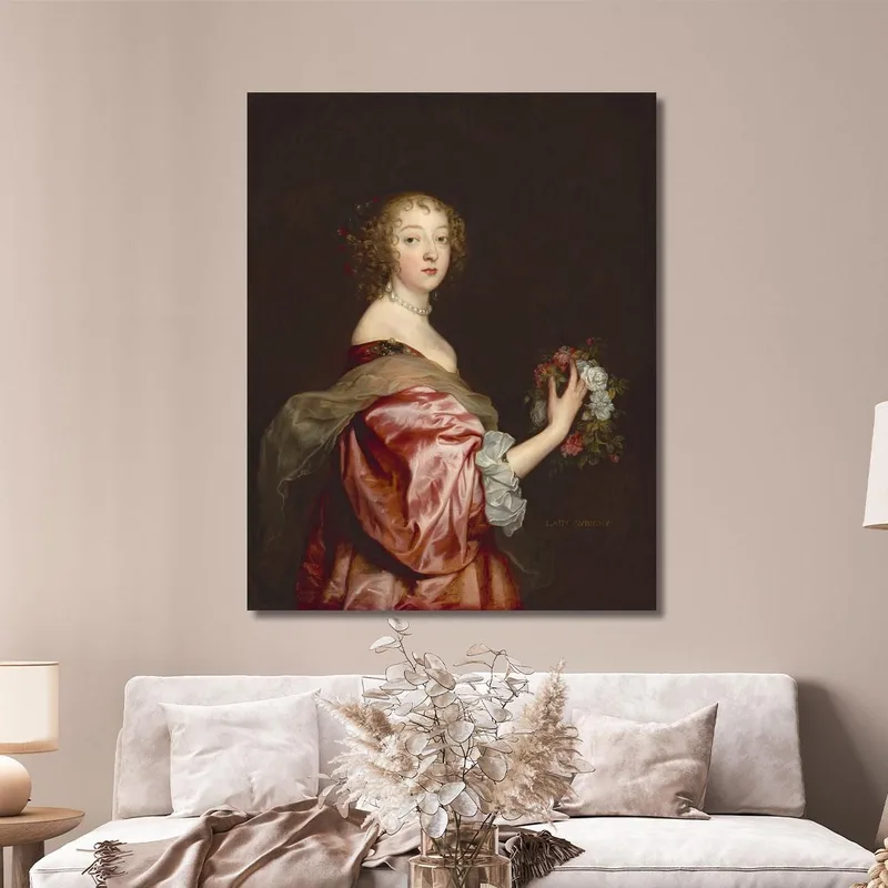 Catherine Howard Lady D'Aubigny Anthony van Dyck