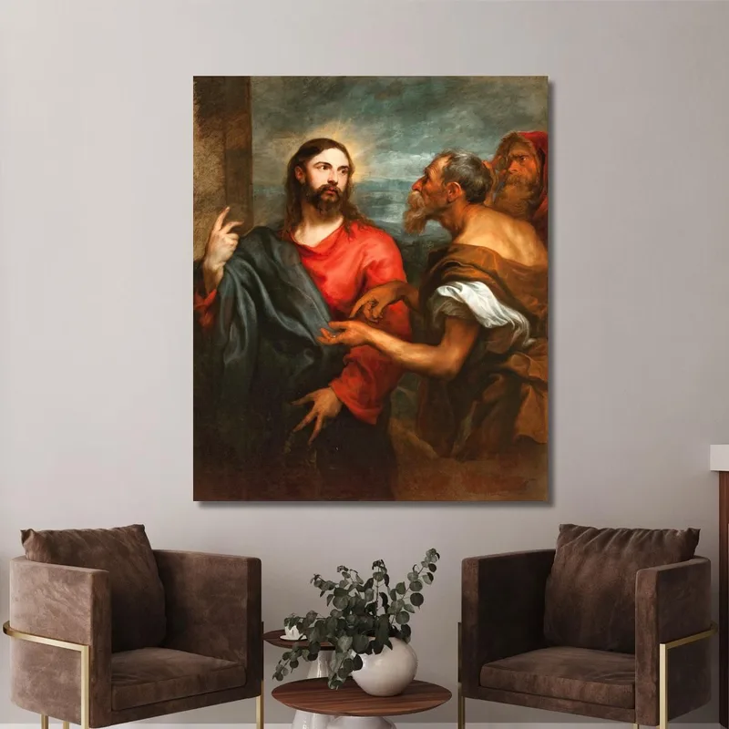 Cristo Della Moneta Anthony van Dyck