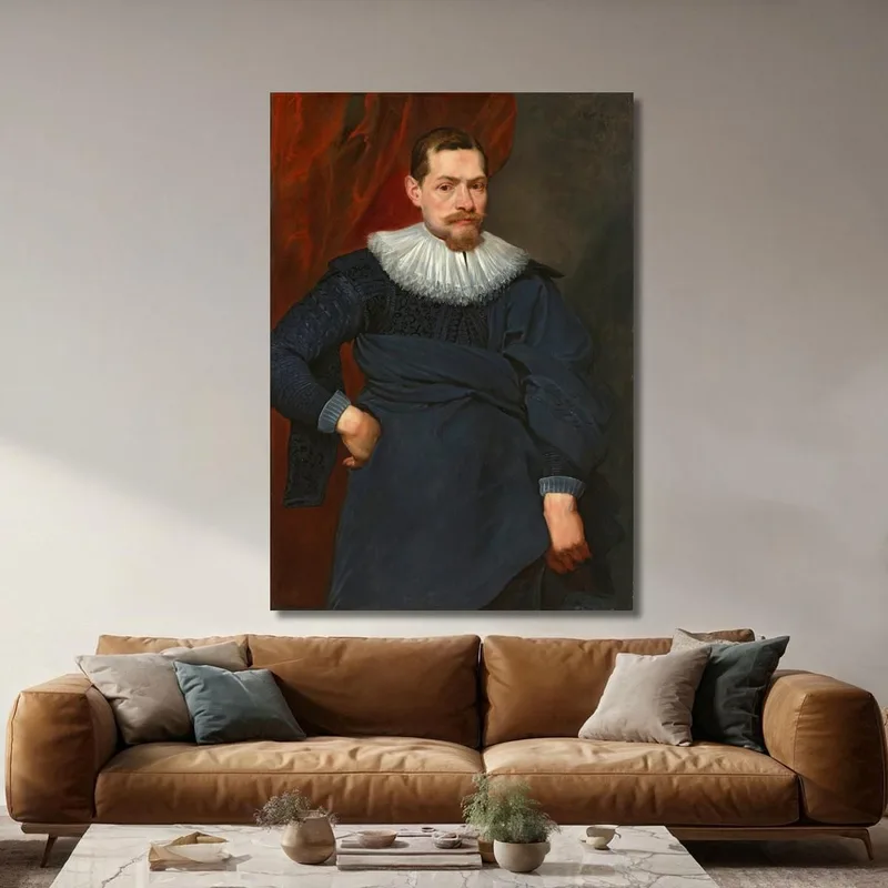 Porträt Eines Mannes 3 Anthony van Dyck