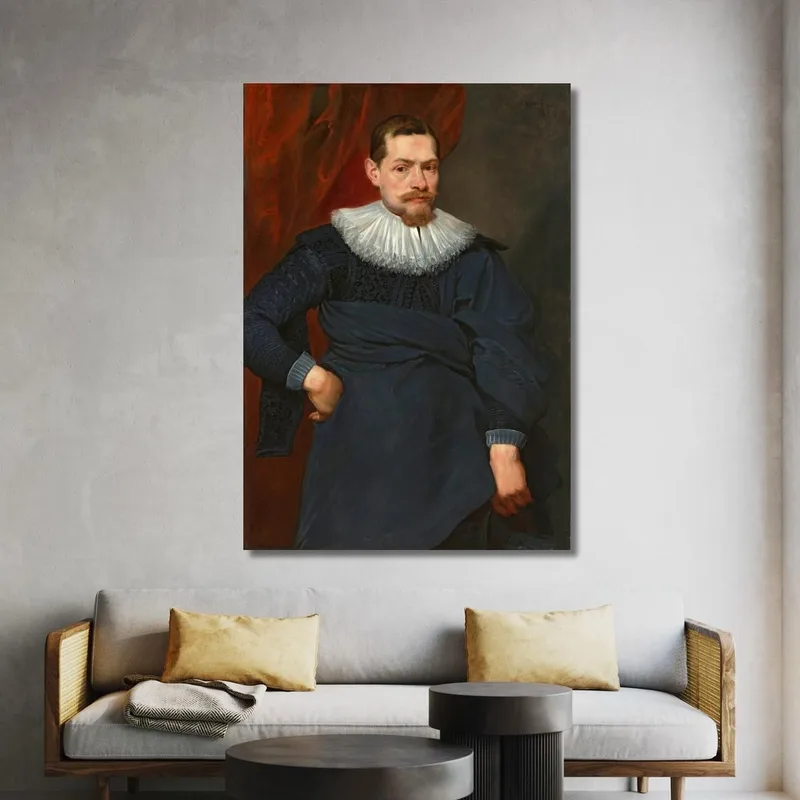 Porträt Eines Mannes 3 Anthony van Dyck