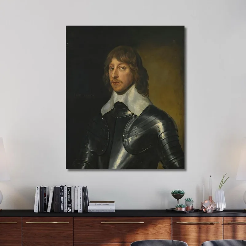 Porträt Von George Baron Goring Anthony van Dyck